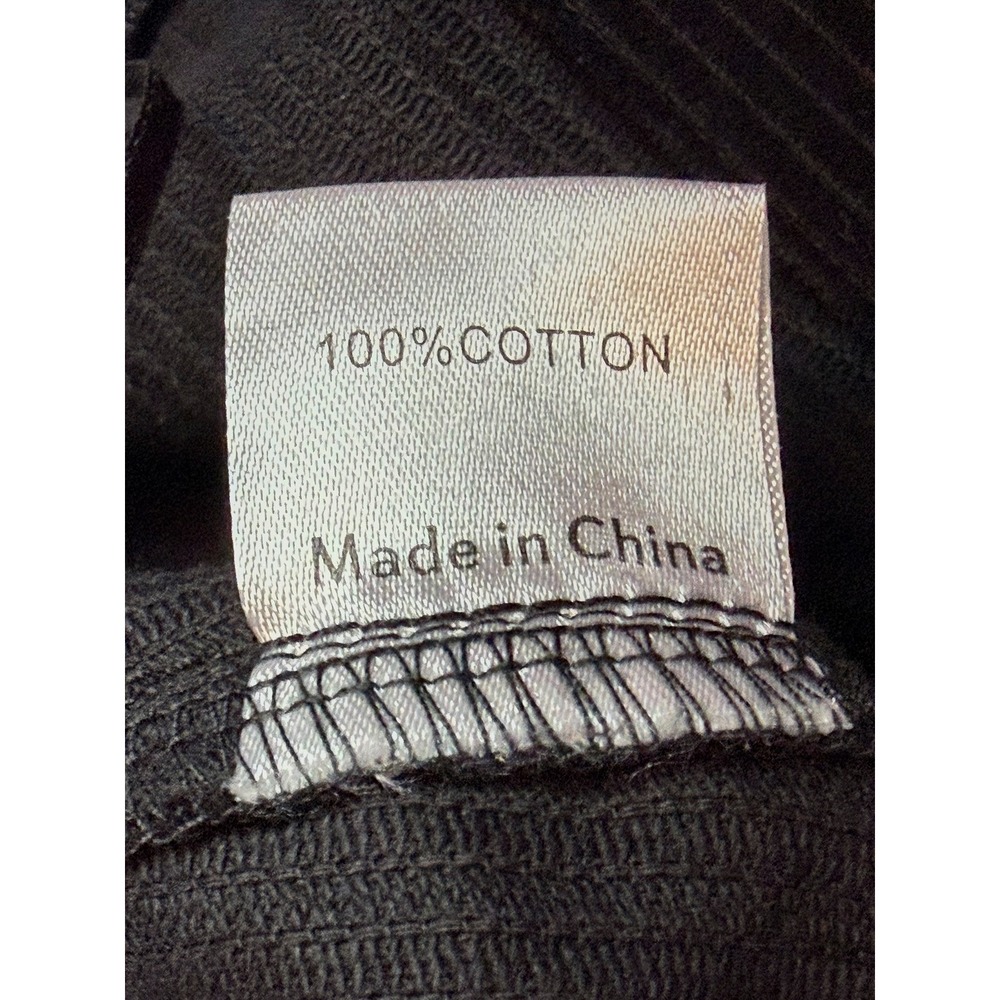 Princess Polly Uptown Cord Pants Black Wide Leg Corduroy NWT US 8 AU 12 - Picture 11 of 12